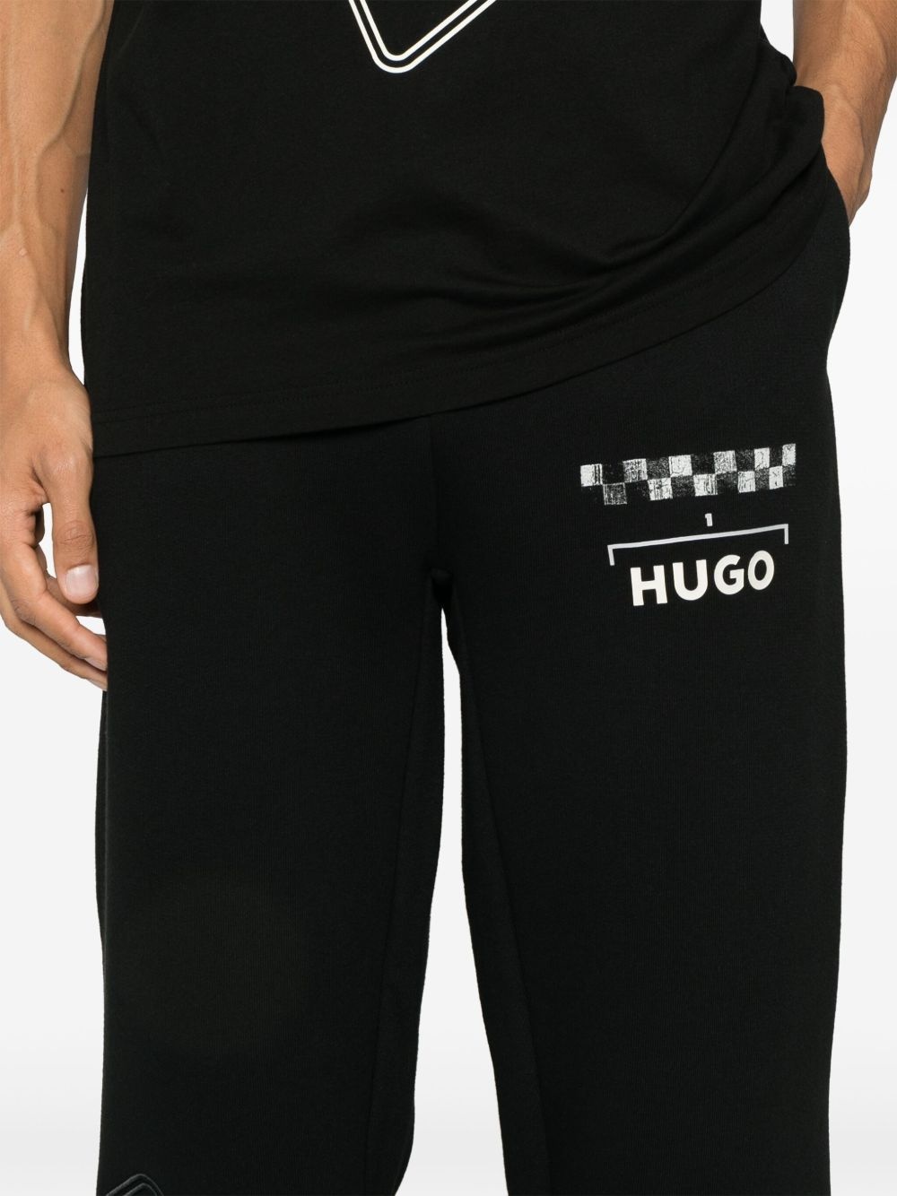 logo-print track pants - 5