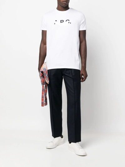 A.P.C. Pieter straight-leg tailored trousers outlook