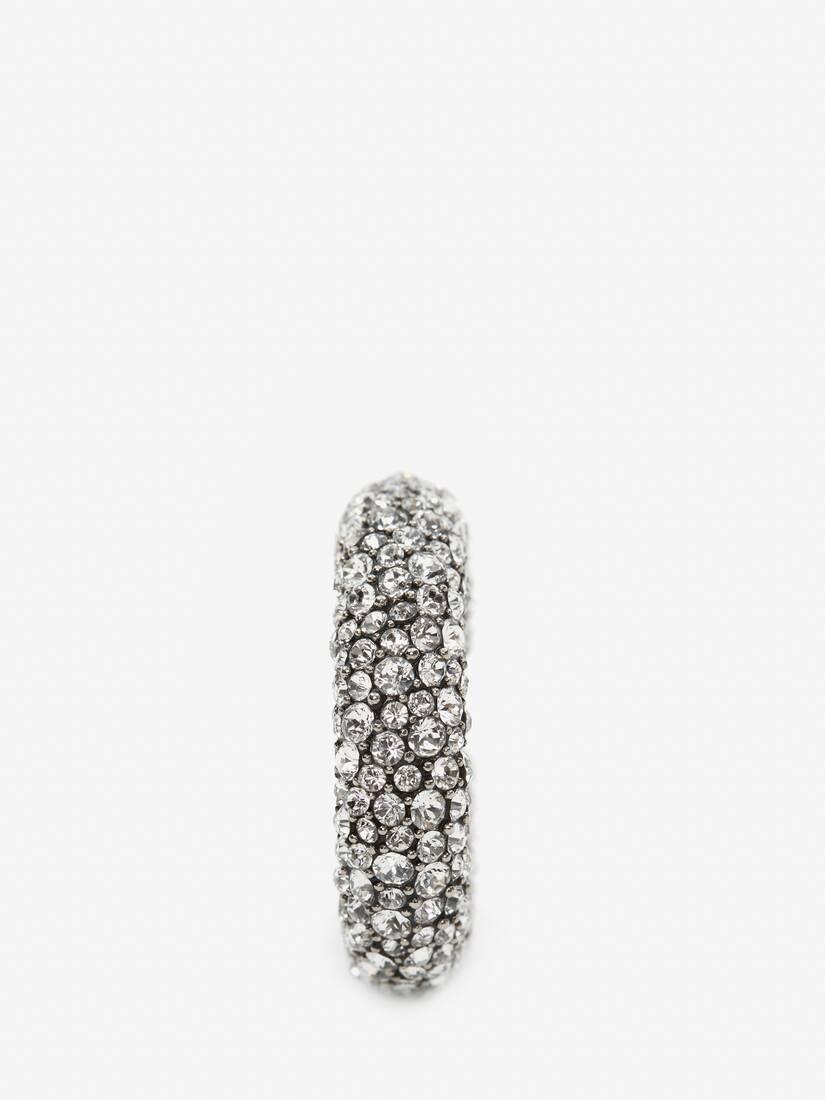 Women's Cosmic Ear Cuff in Antique Silver - 1