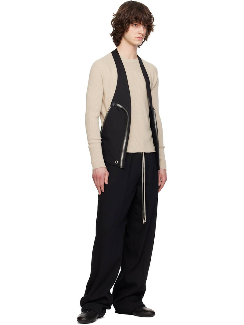 Rick Owens Black Temple Bauhaus Vest outlook