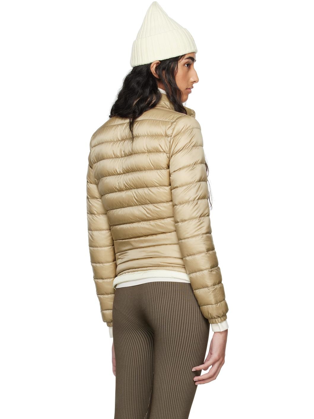 Beige Lans Down Jacket - 3