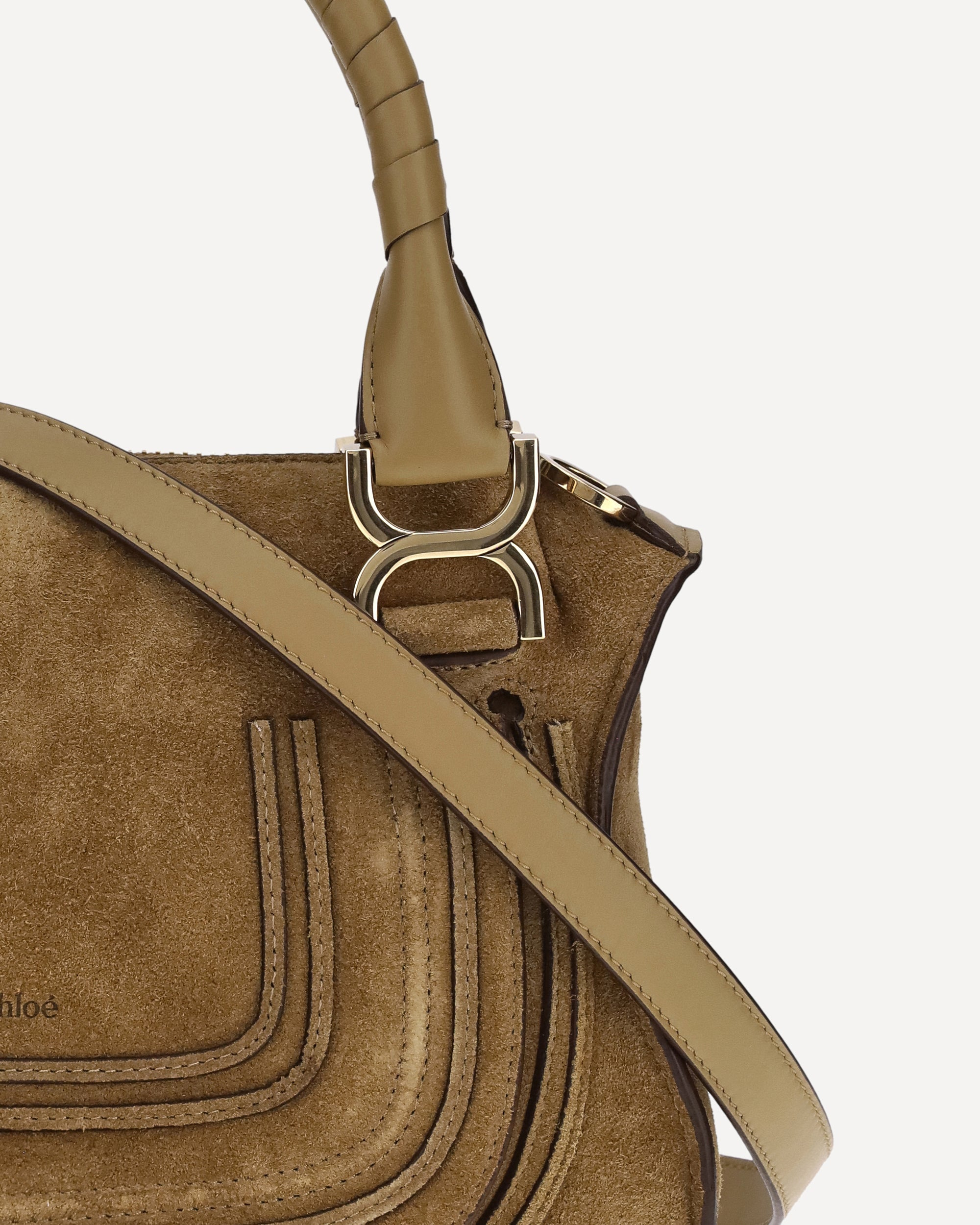 Small suede Shoulder Bag - 4