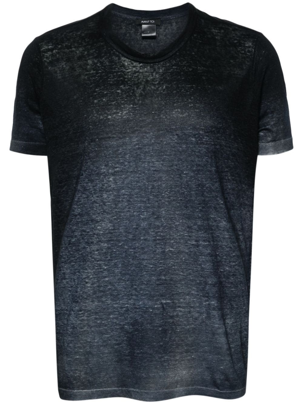 ombrÃ©-effect linen T-shirt - 1