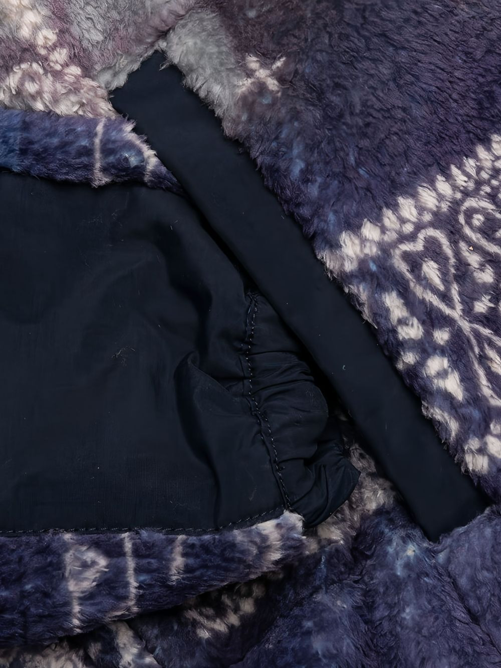 bandana fleece jacket - 4