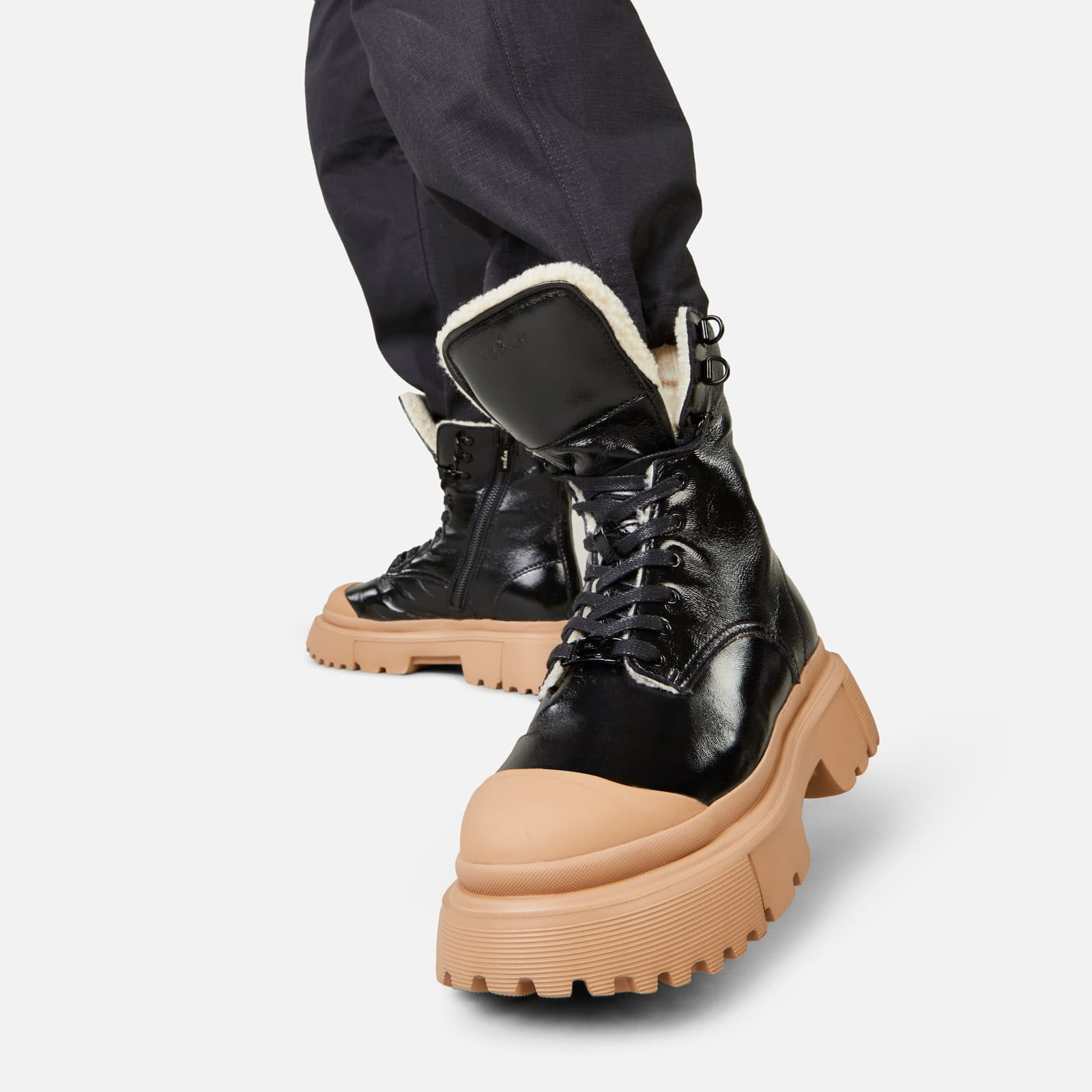Combat Boots Hogan H619 Black - 5