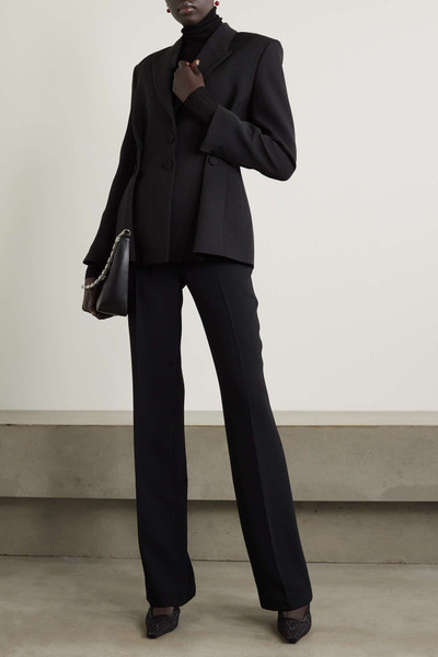 Givenchy Pleated wool-twill blazer outlook