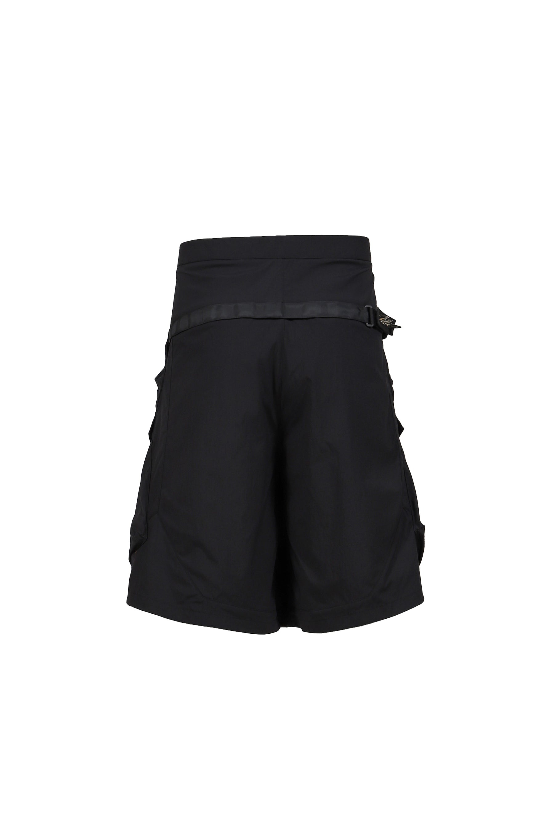 NYLON STRETCH DOUBLE CARGO SHORT PANT GEN. 1 (SP56A-M) / BLK - 2