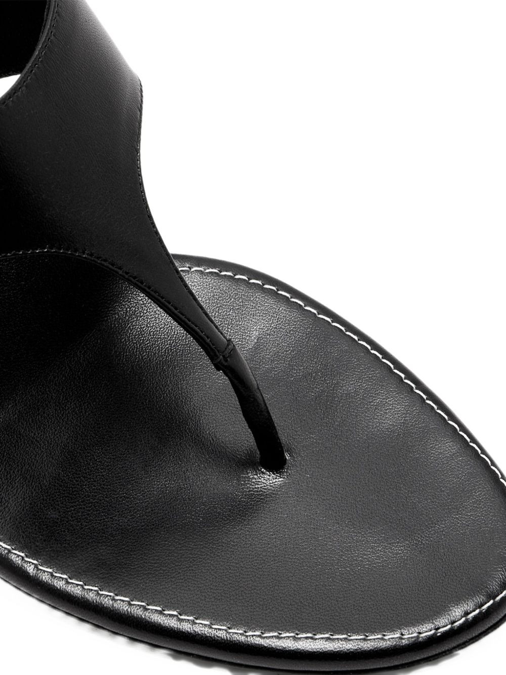 45mm Thong leather heeled sandals - 3