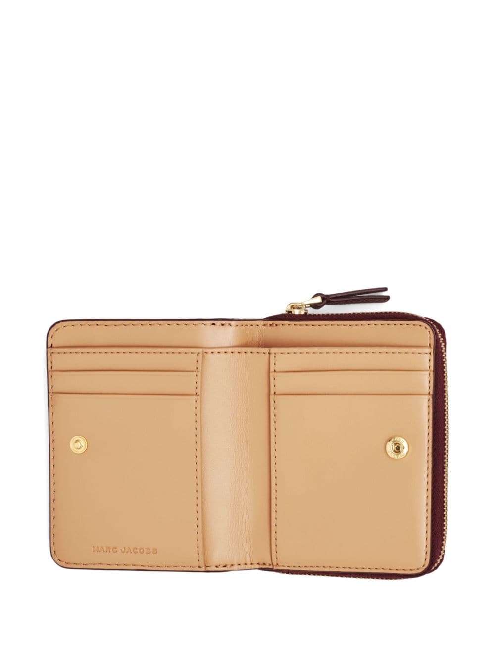 The Leather Mini compact wallet - 4