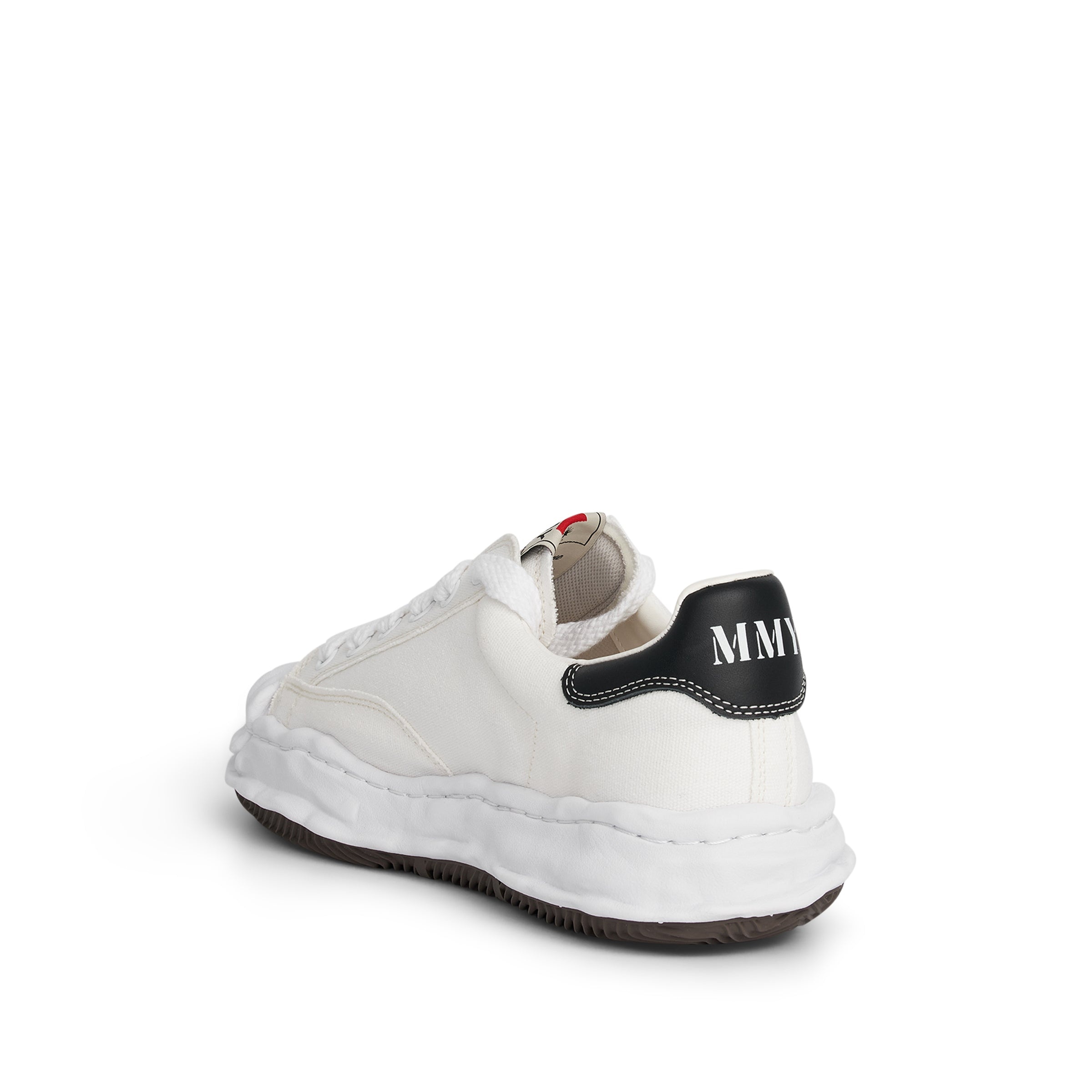 Blakey OG Low Top Sneaker in White - 3