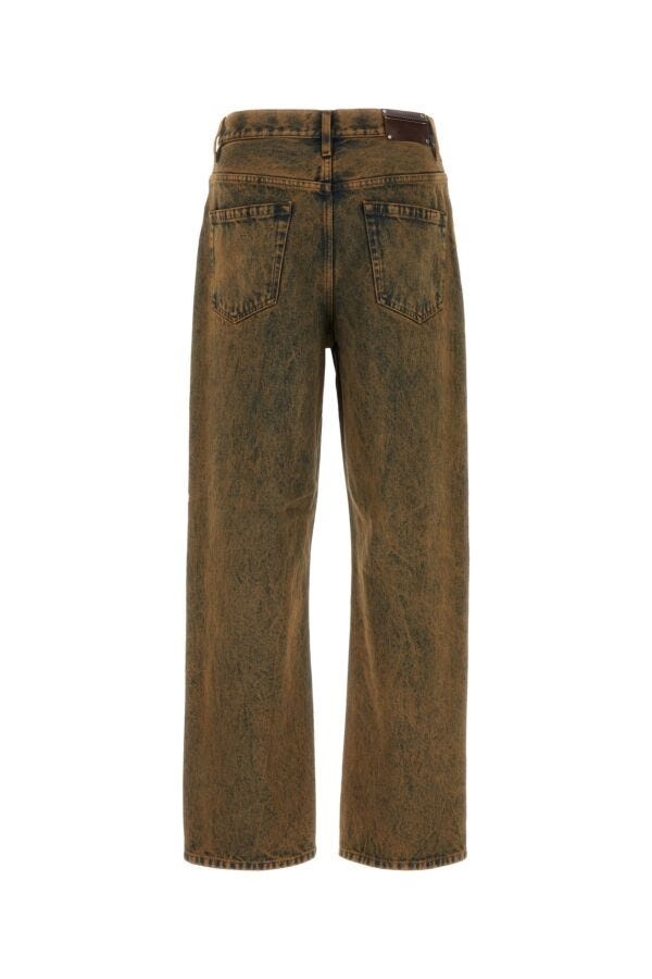 Dries Van Noten Man Melange Caramel Denim Jeans - 2