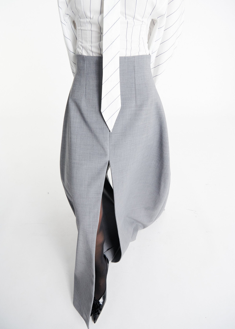 PANT SKIRT GREY MELANGE 7