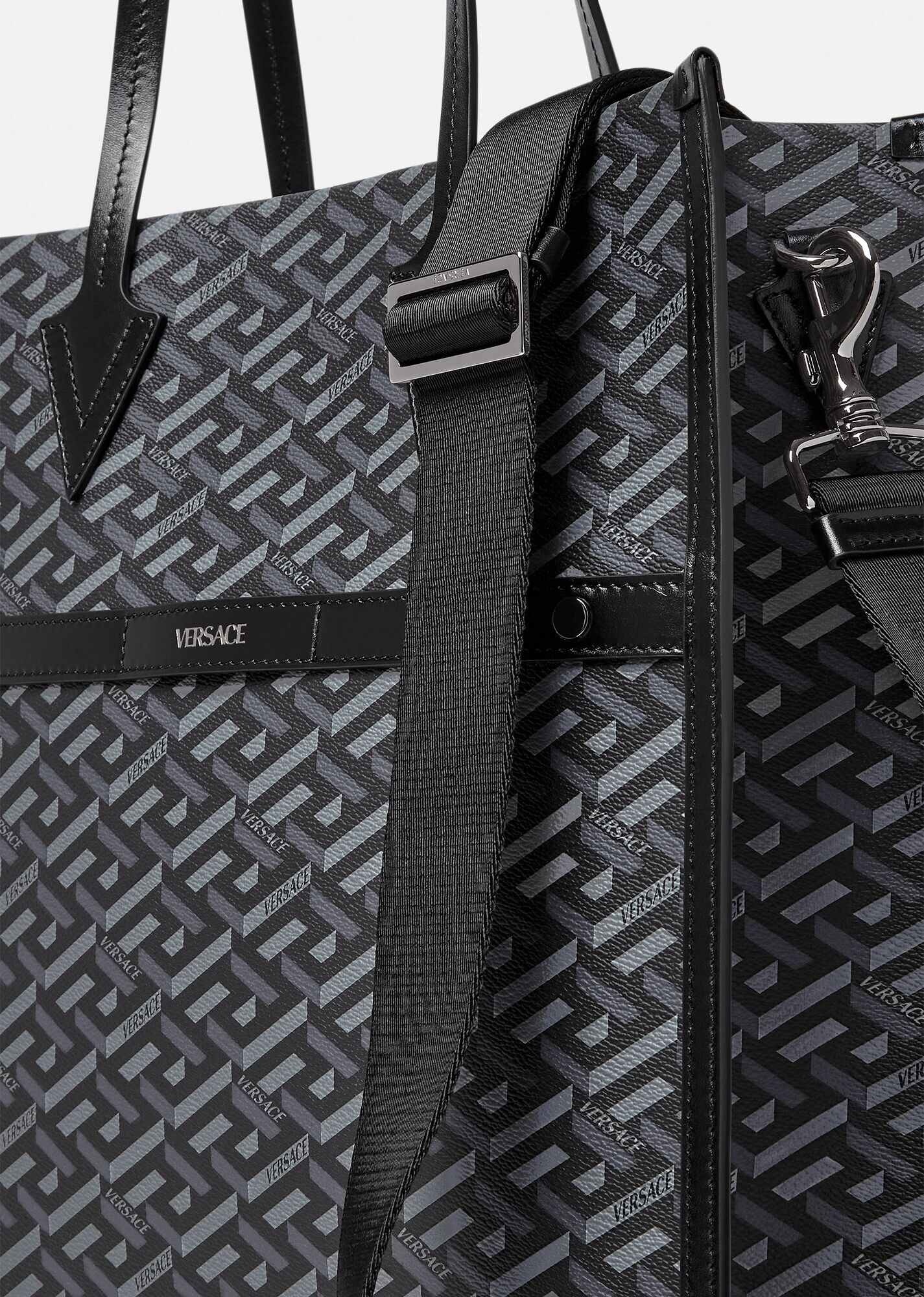 La Greca Signature Tall Tote Bag - 5