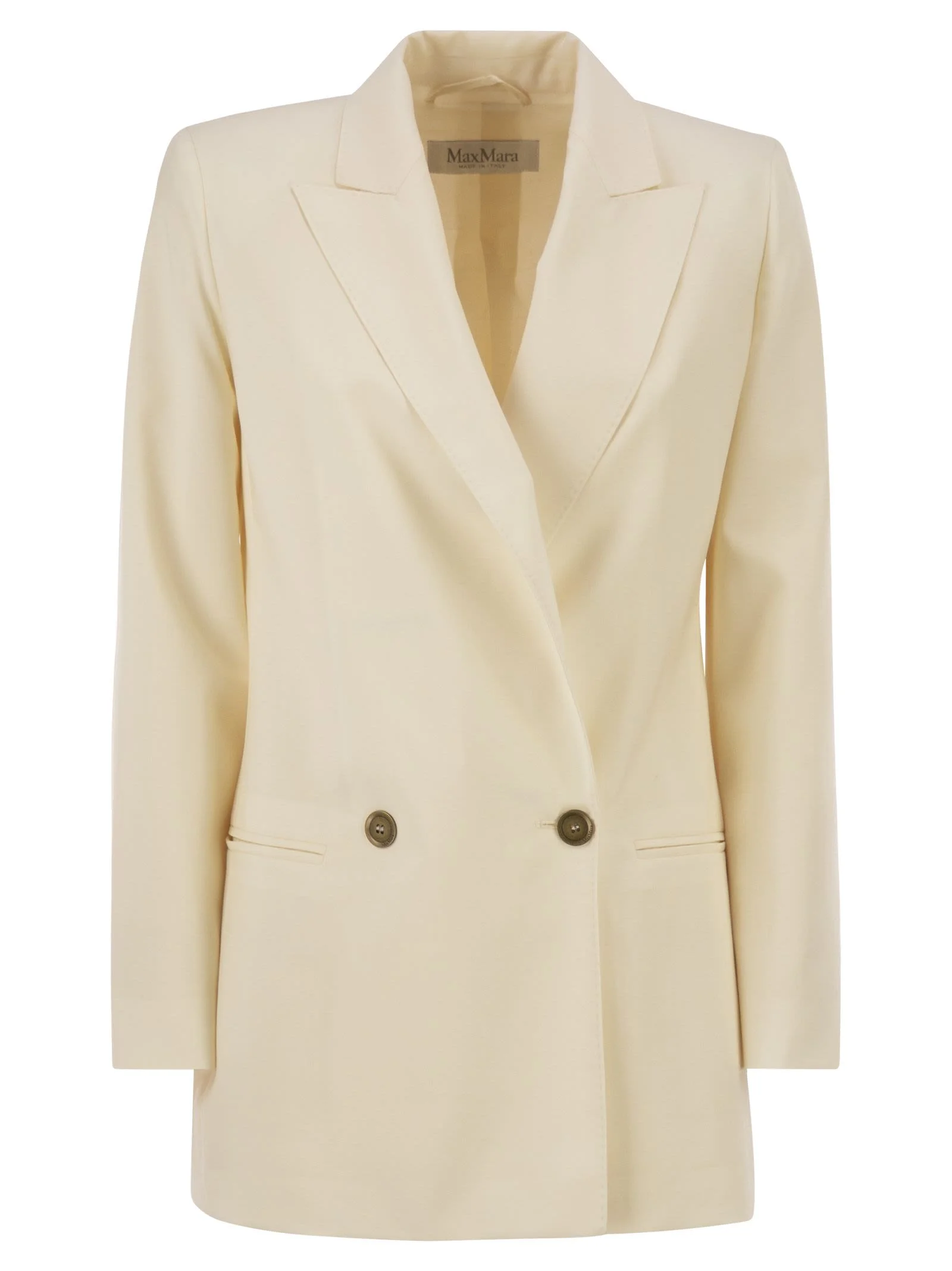Max Mara Women Mxmbikini - Pure Virgin Wool Tailored Double-Breasted Blazer - 1