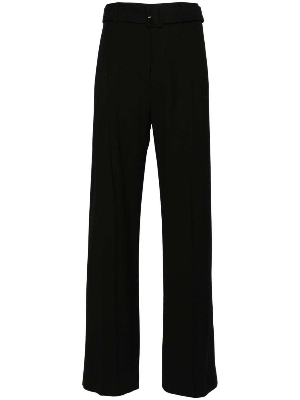 pleated wide-leg tailored trousers - 1