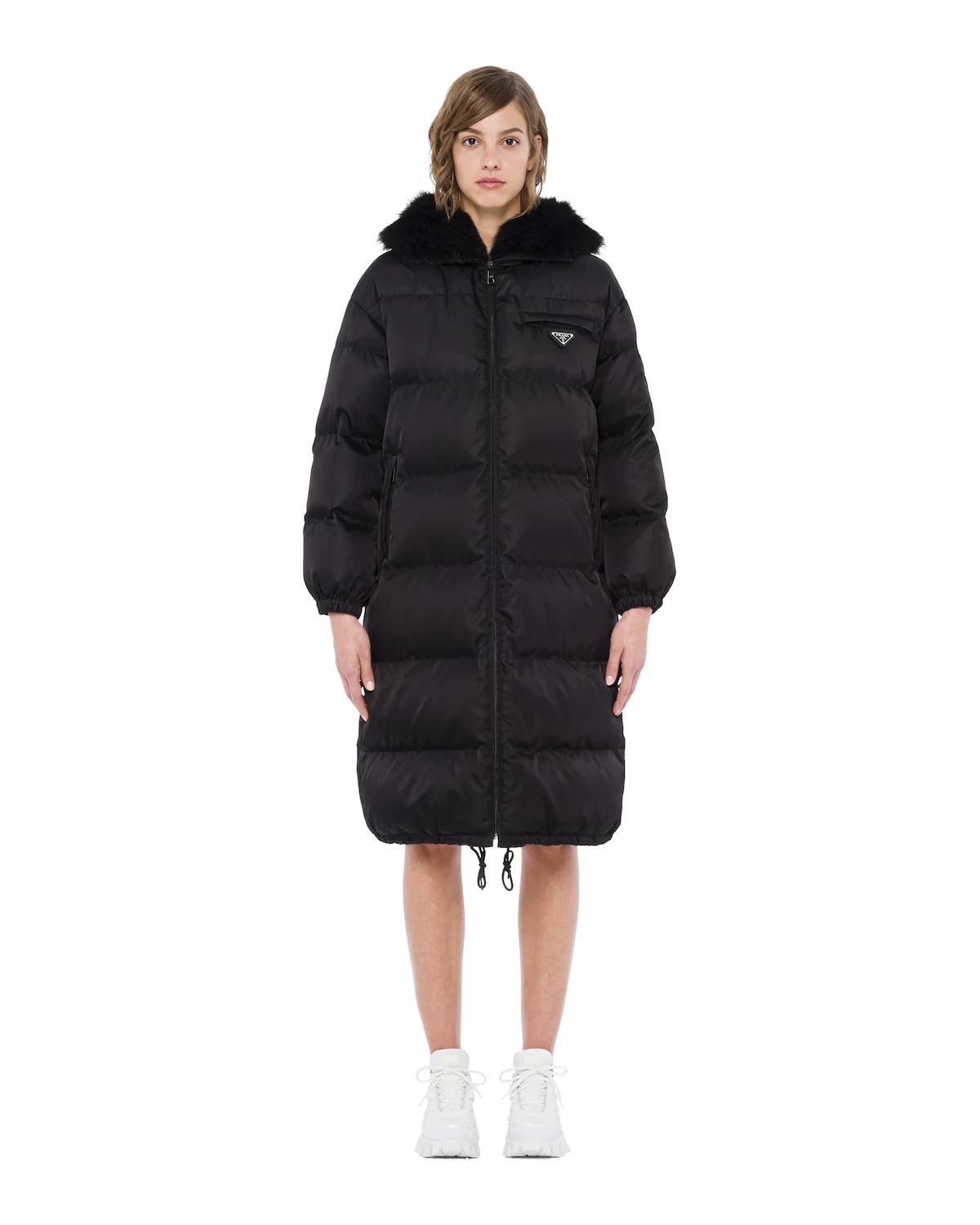 Re-Nylon gabardine puffer coat - 2