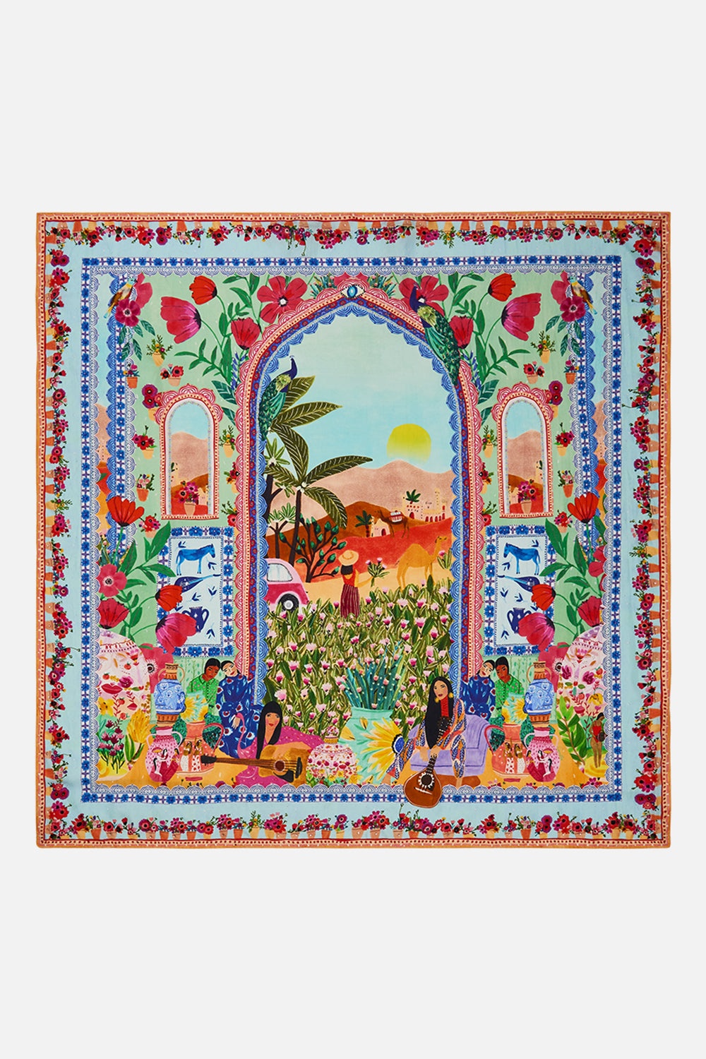 LARGE SQUARE SCARF - 2