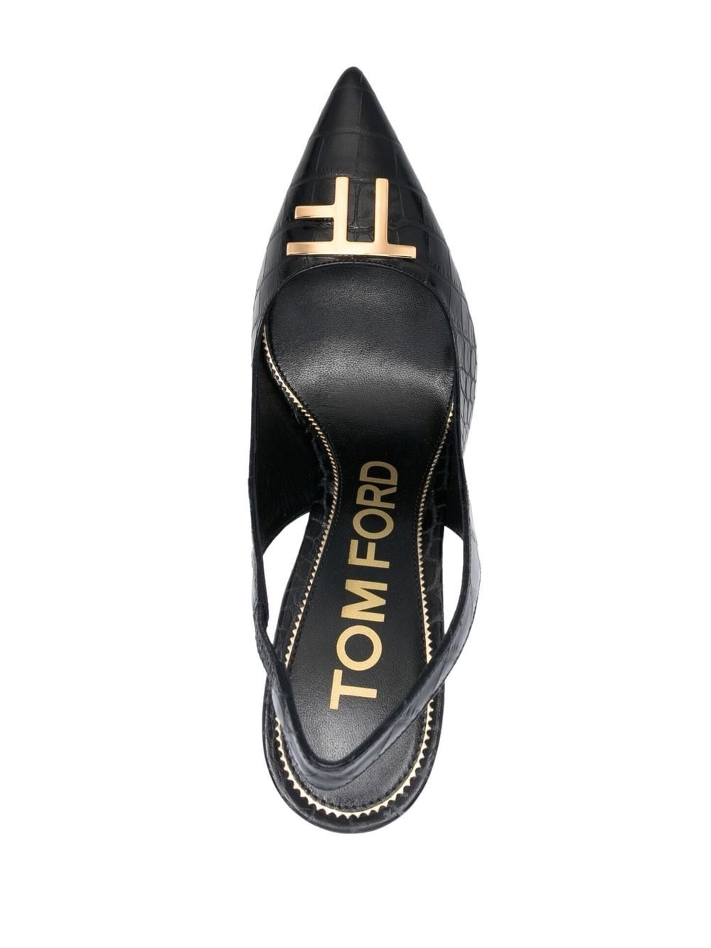 TF logo-detail 110mm pumps - 4