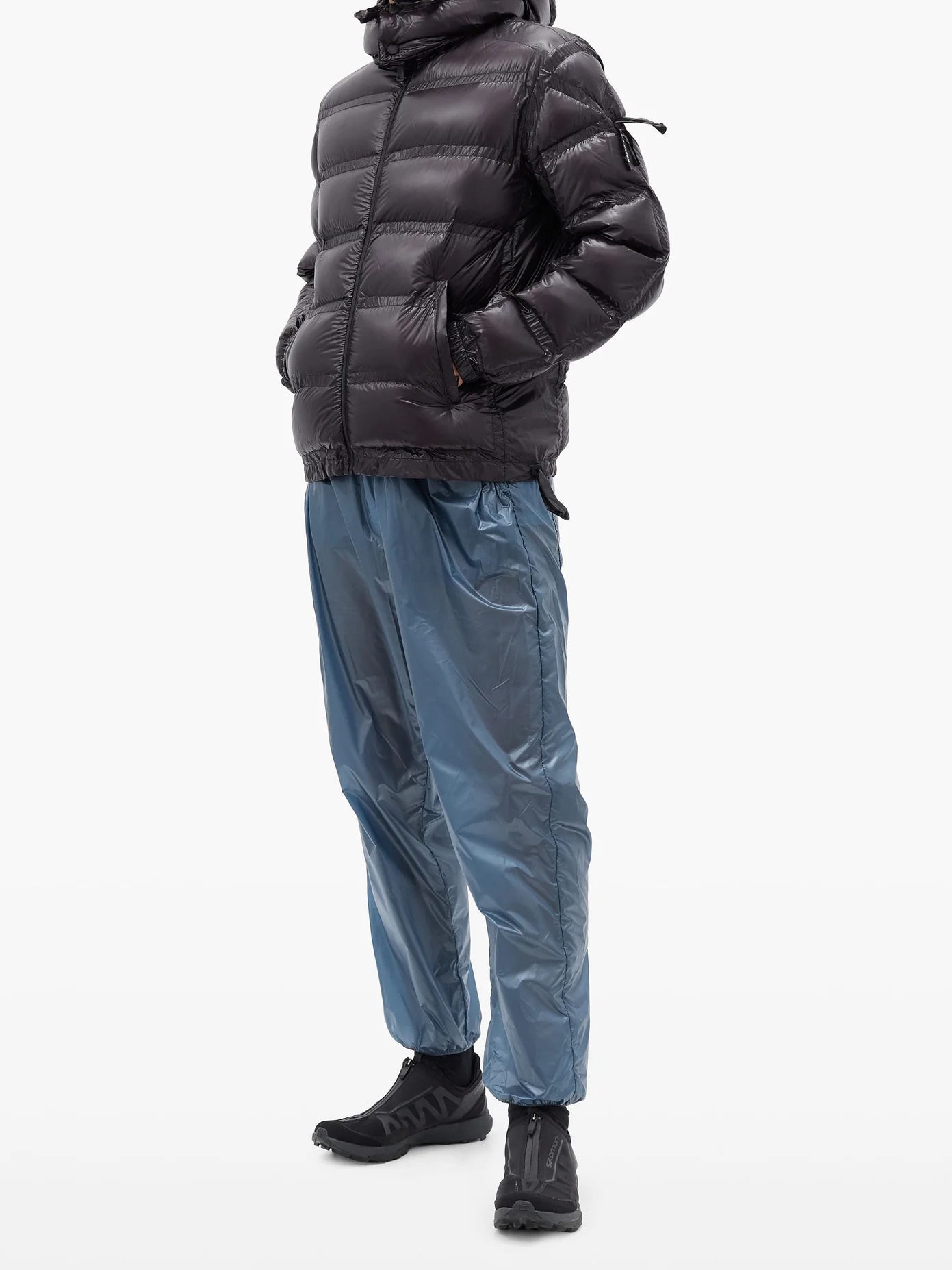 Lantz quilted down hooded jacket - 2