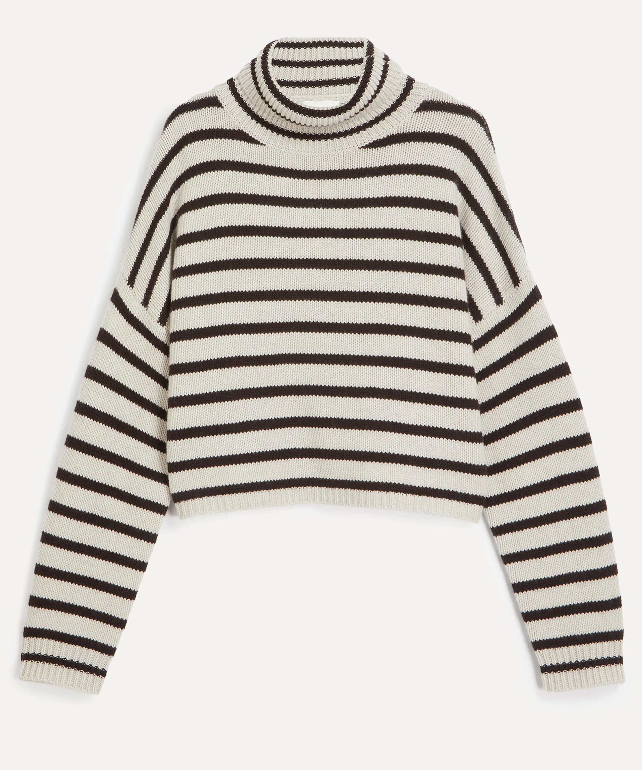 Zerlina Striped Cashmere Jumper - 1