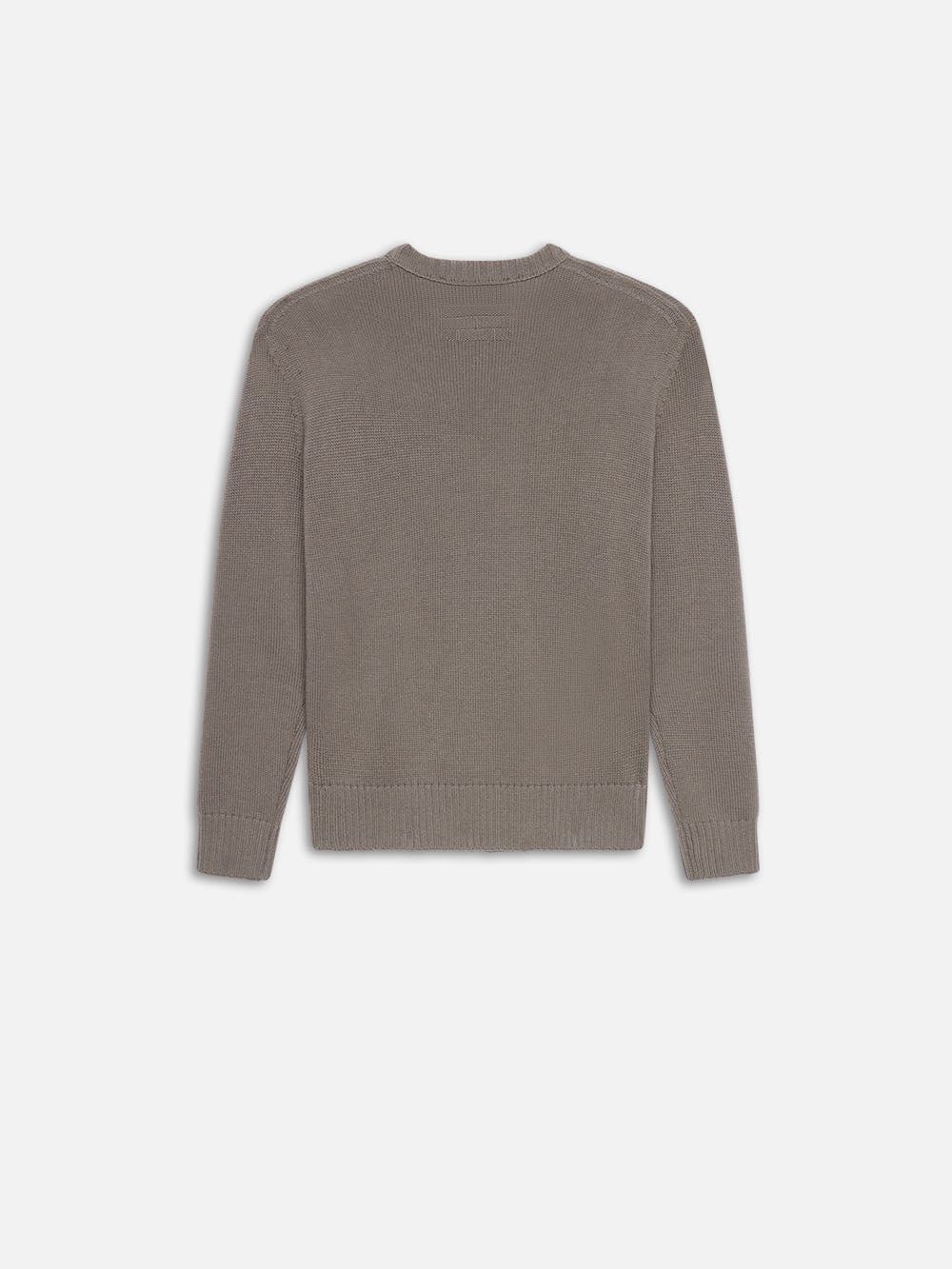 Wool Cashmere Textured Sweater in Anthracite - 3