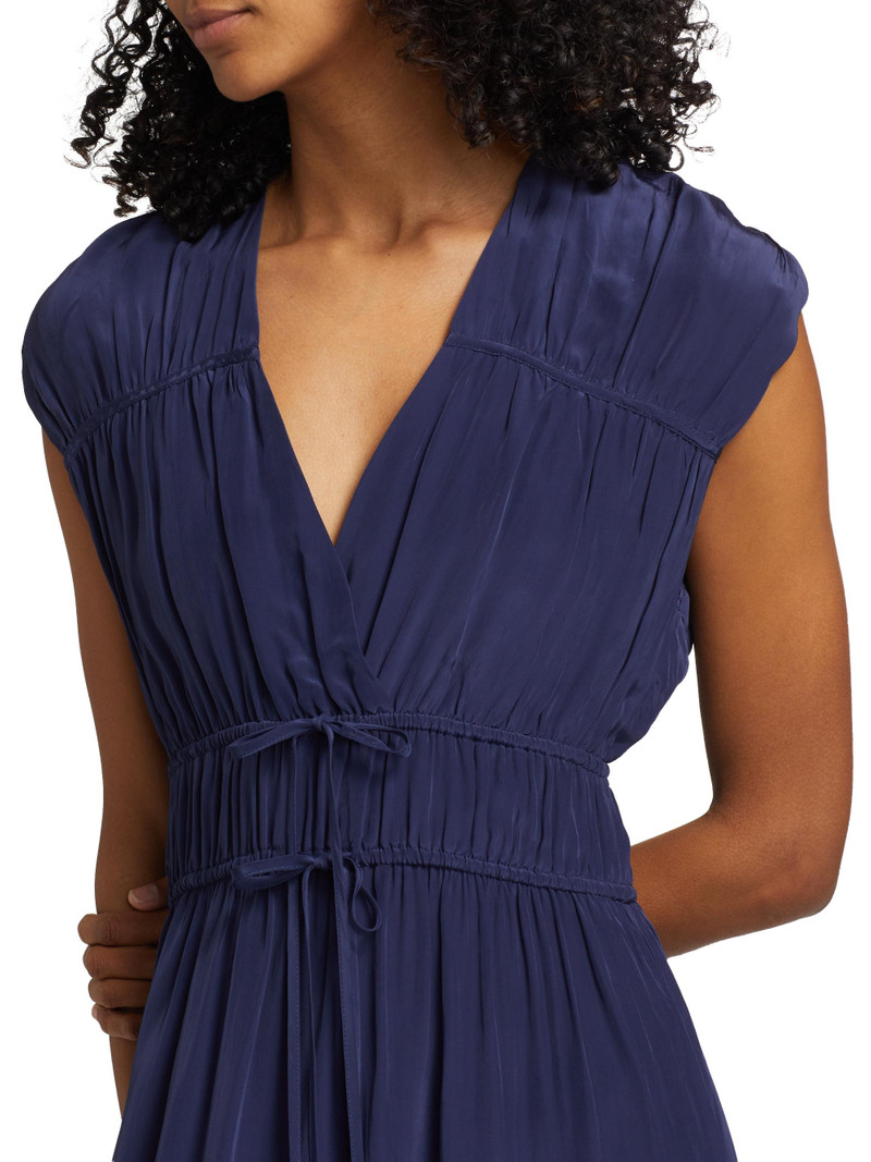 Women's Aletta Tie-Waist Midi-Dress - Admiral Blue 6