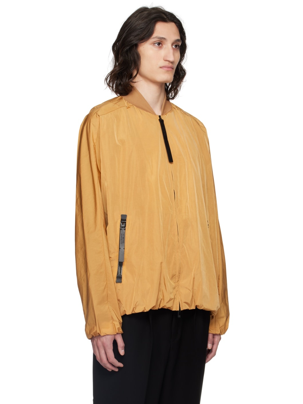 Brown Raglan Bomber Jacket - 2