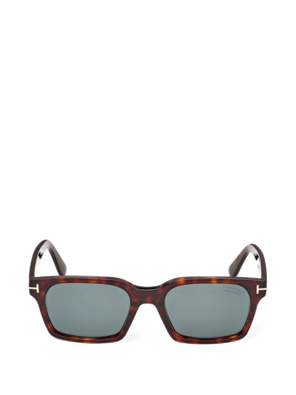 T-logo square-frame sunglasses - 1