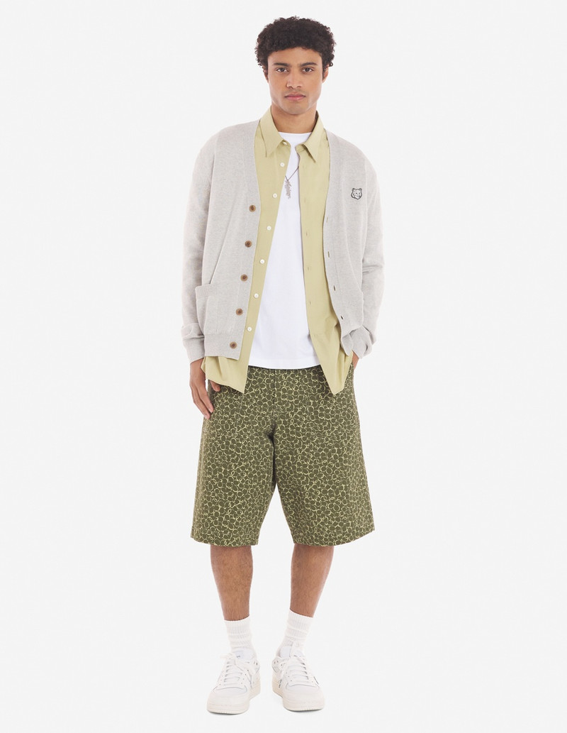 Maison Kitsuné BOLD FOX HEAD PATCH REGULAR CARDIGAN outlook