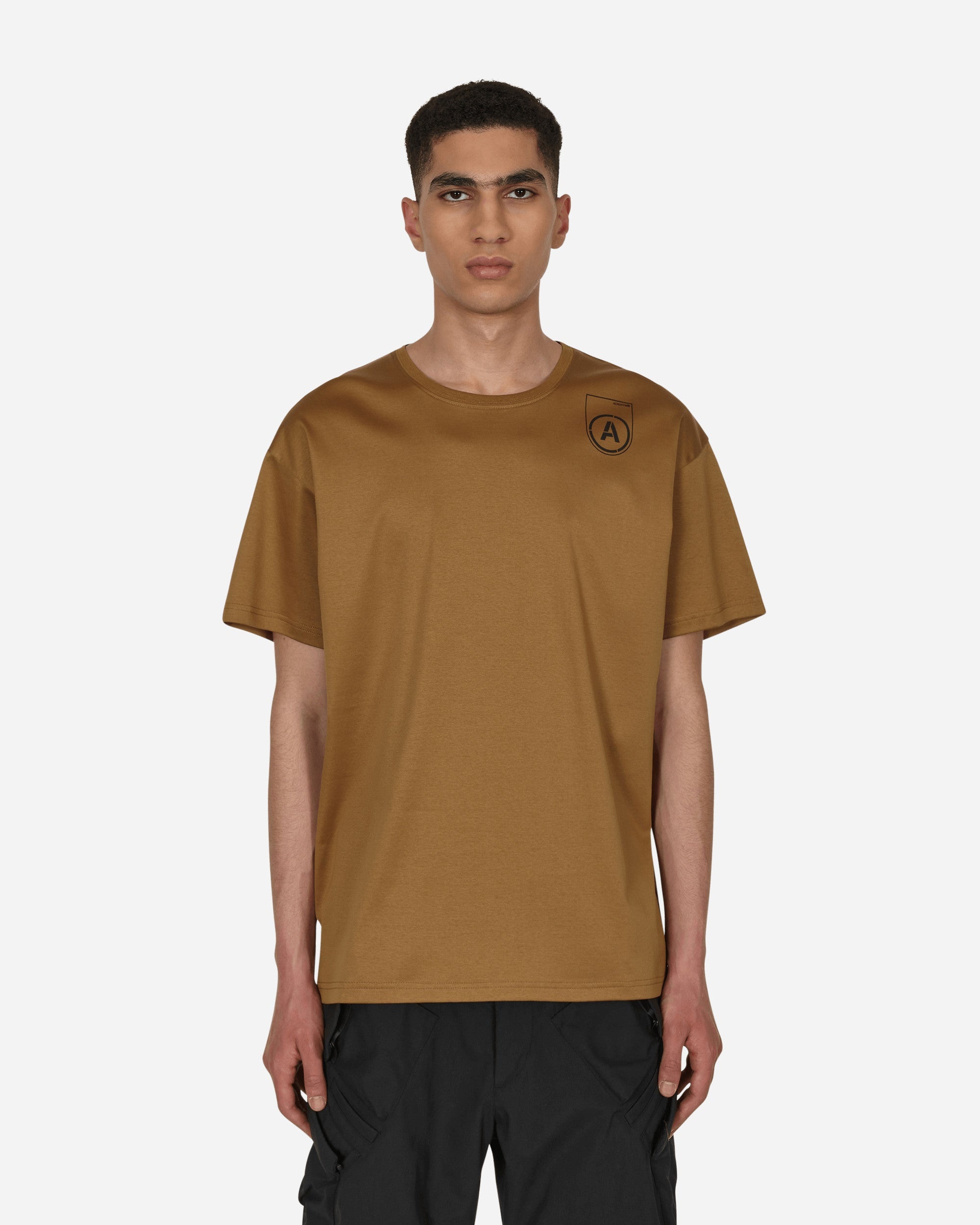 Printed T-Shirt Brown - 1