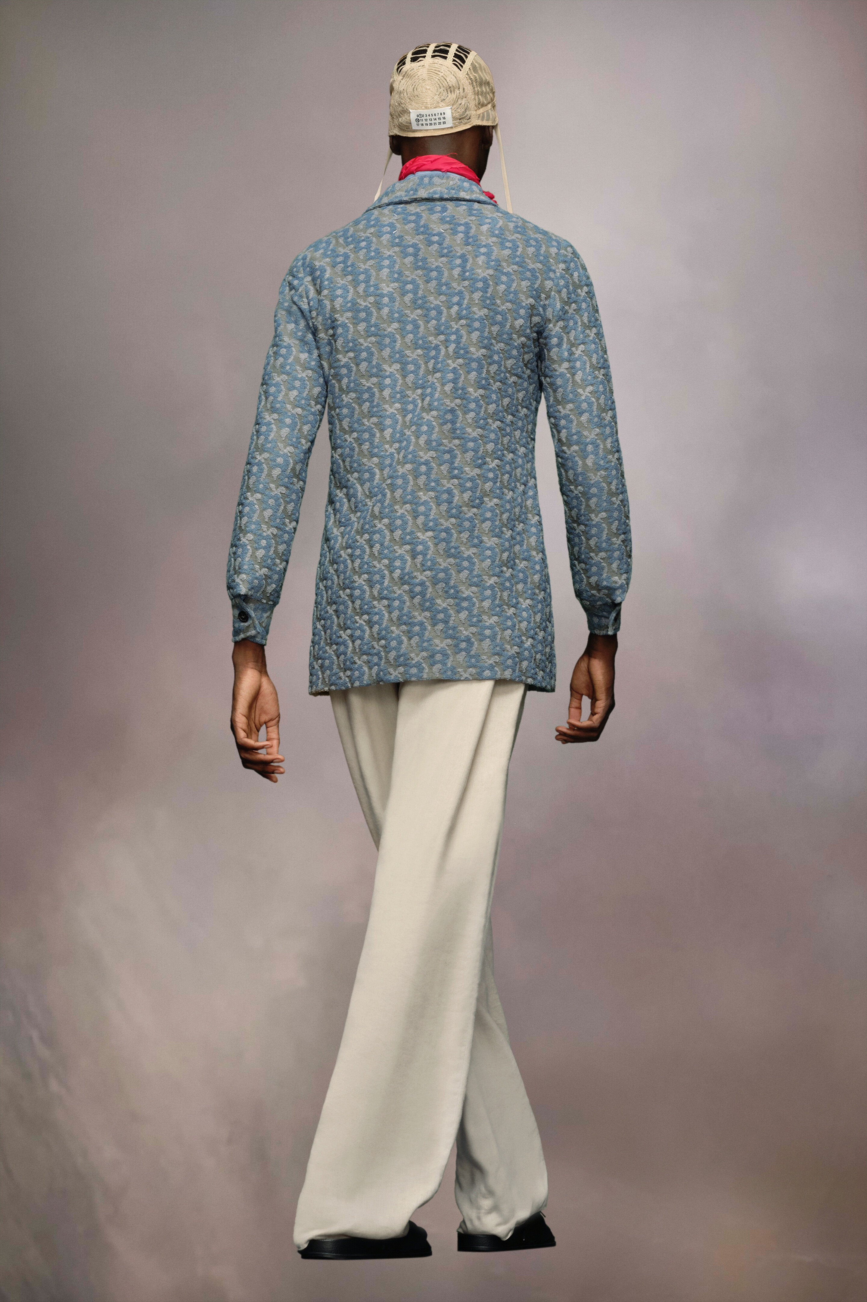 Knitted jacquard shirt - 5