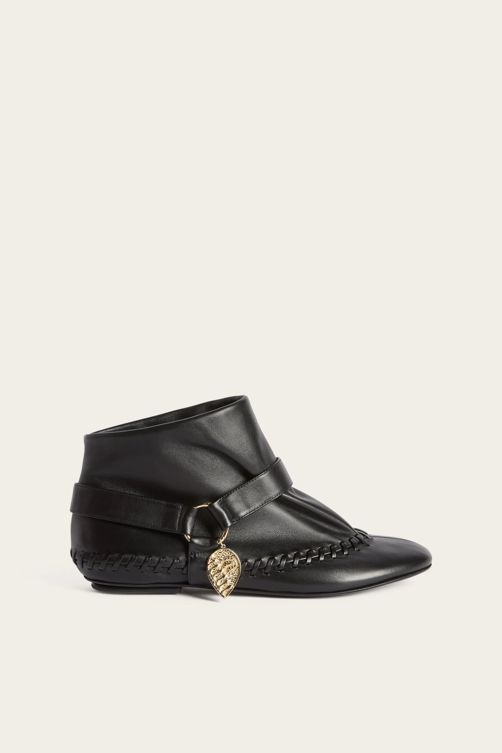 LEATHER ANKLE BOOTS - 1