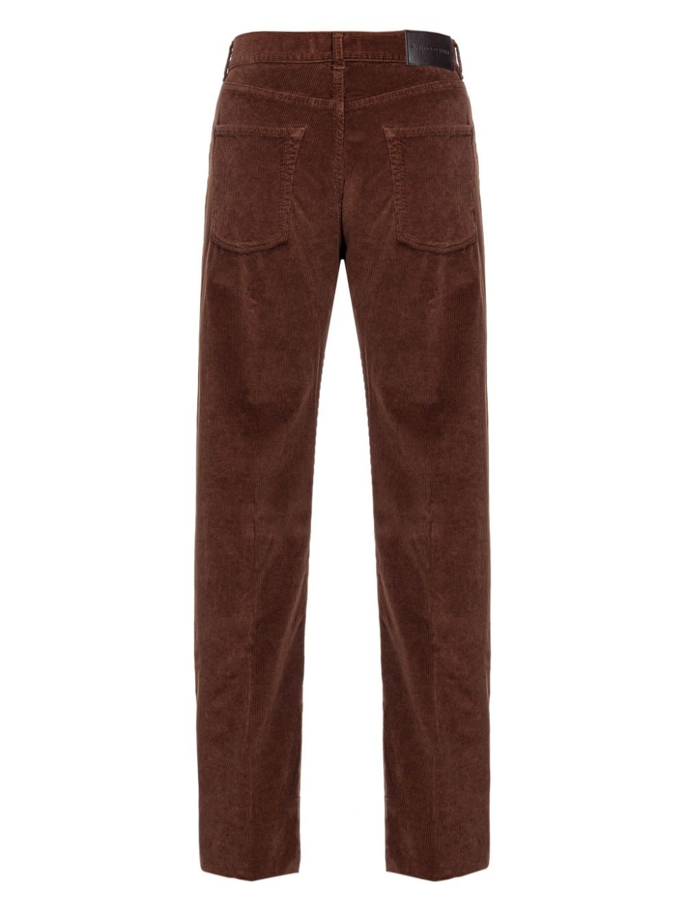Leyda straight-leg corduroy trousers - 2