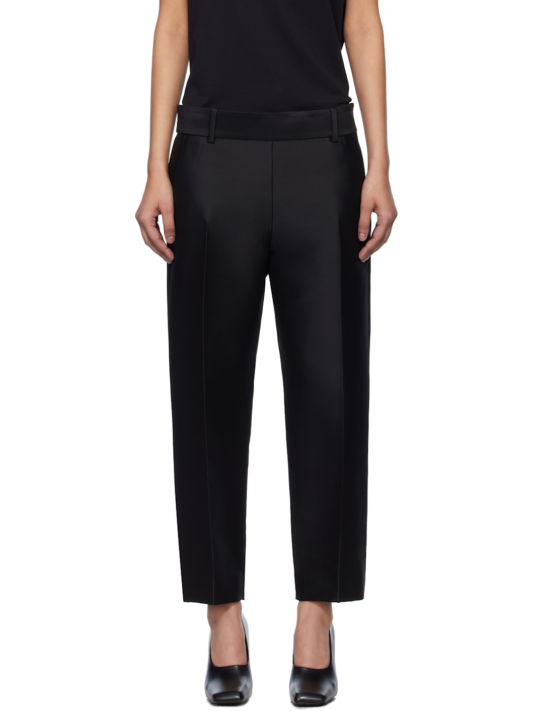 Black Cam Trousers - 1