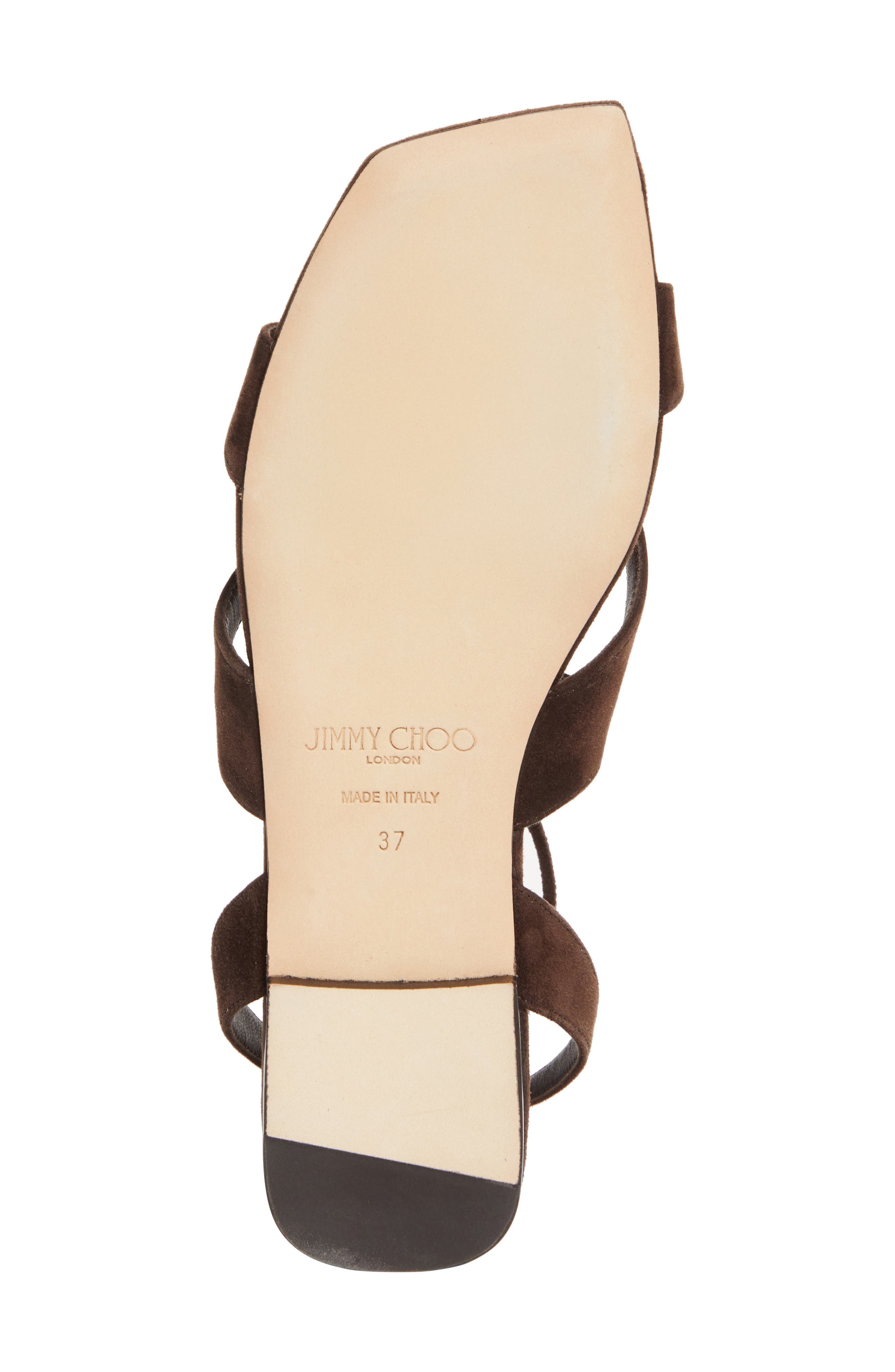 Jimmy Choo Ayla Sandal in Chocolate at Nordstrom - 6