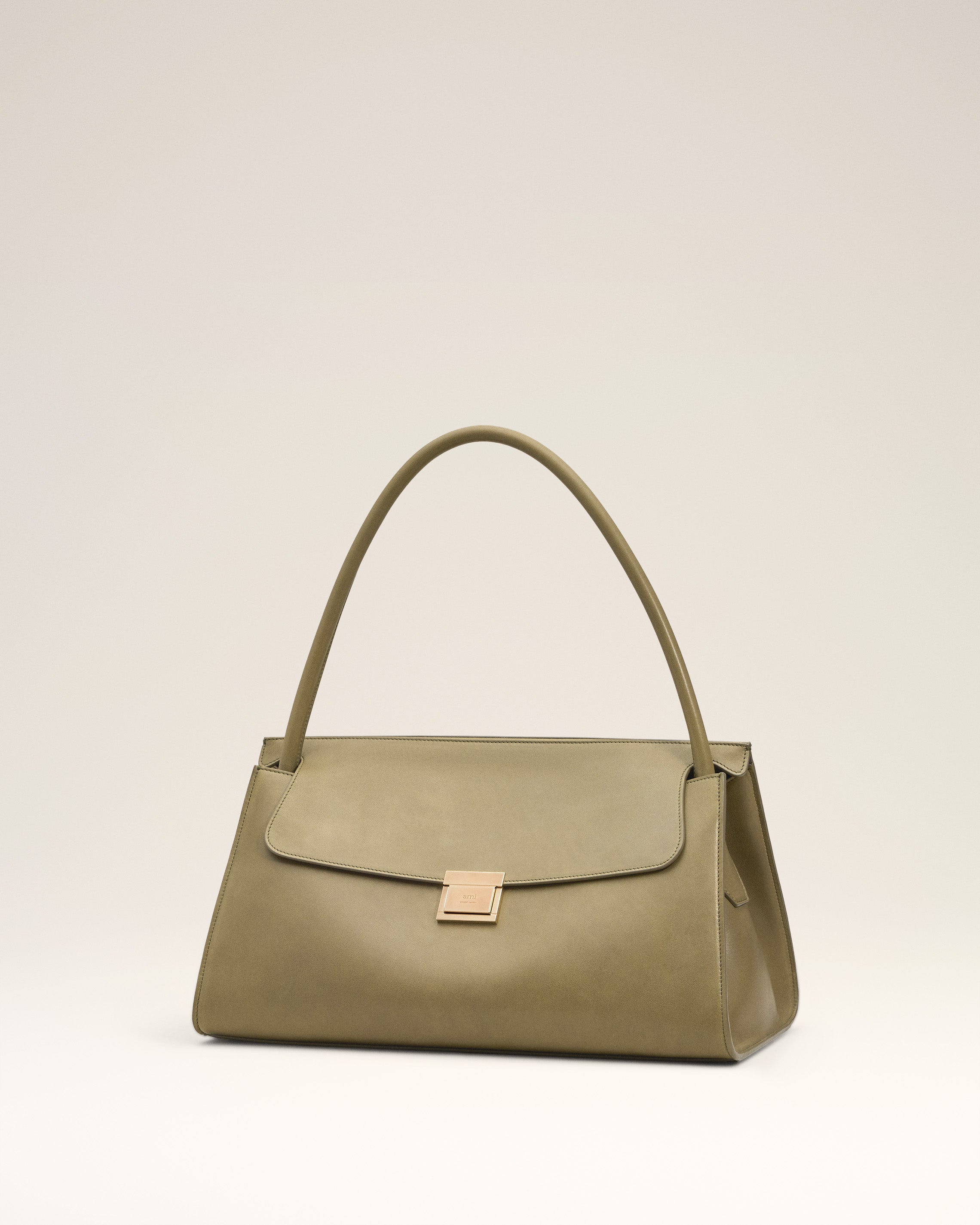 GREEN SMOOTH LEATHER MIMI BAG - 3
