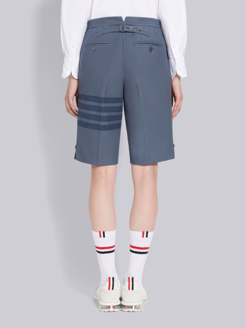 Double Face Tech Twill 4-Bar Bermuda Shorts 3