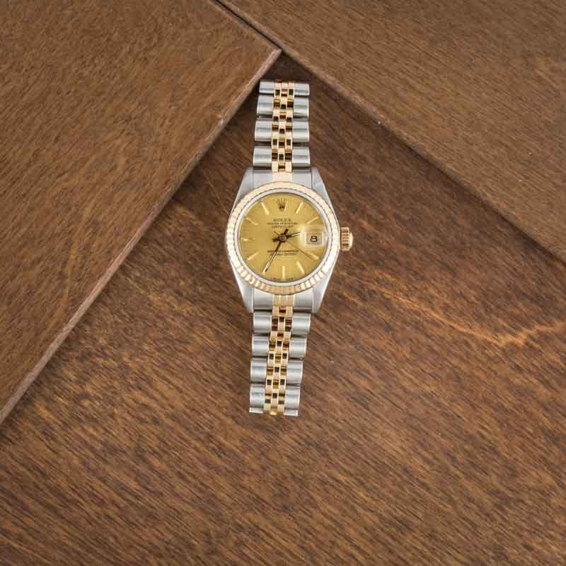 Rolex Datejust Ref 69173 Champagne Dial - 6