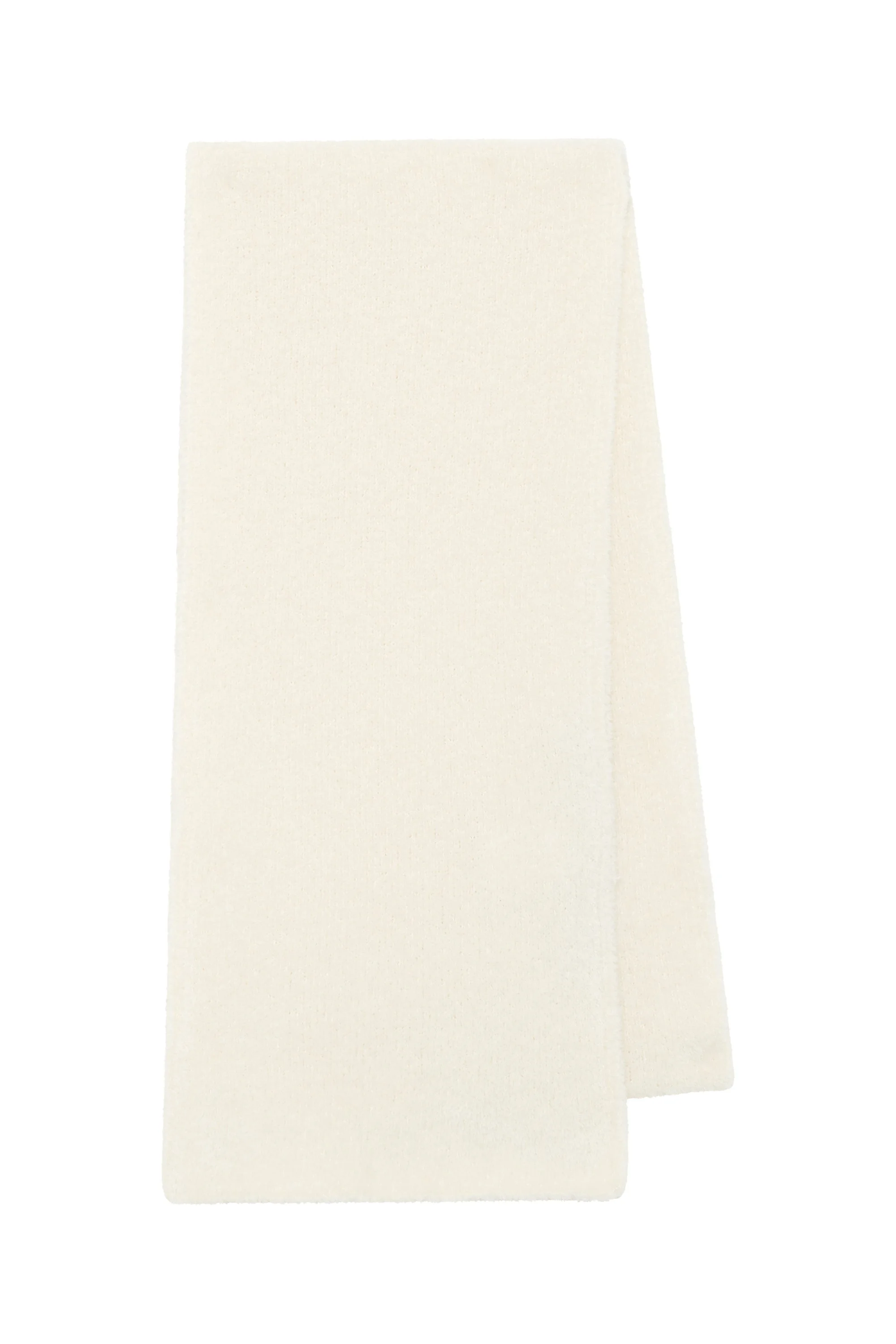 Eunoia Knit Scarf in Ivory Silk - 1