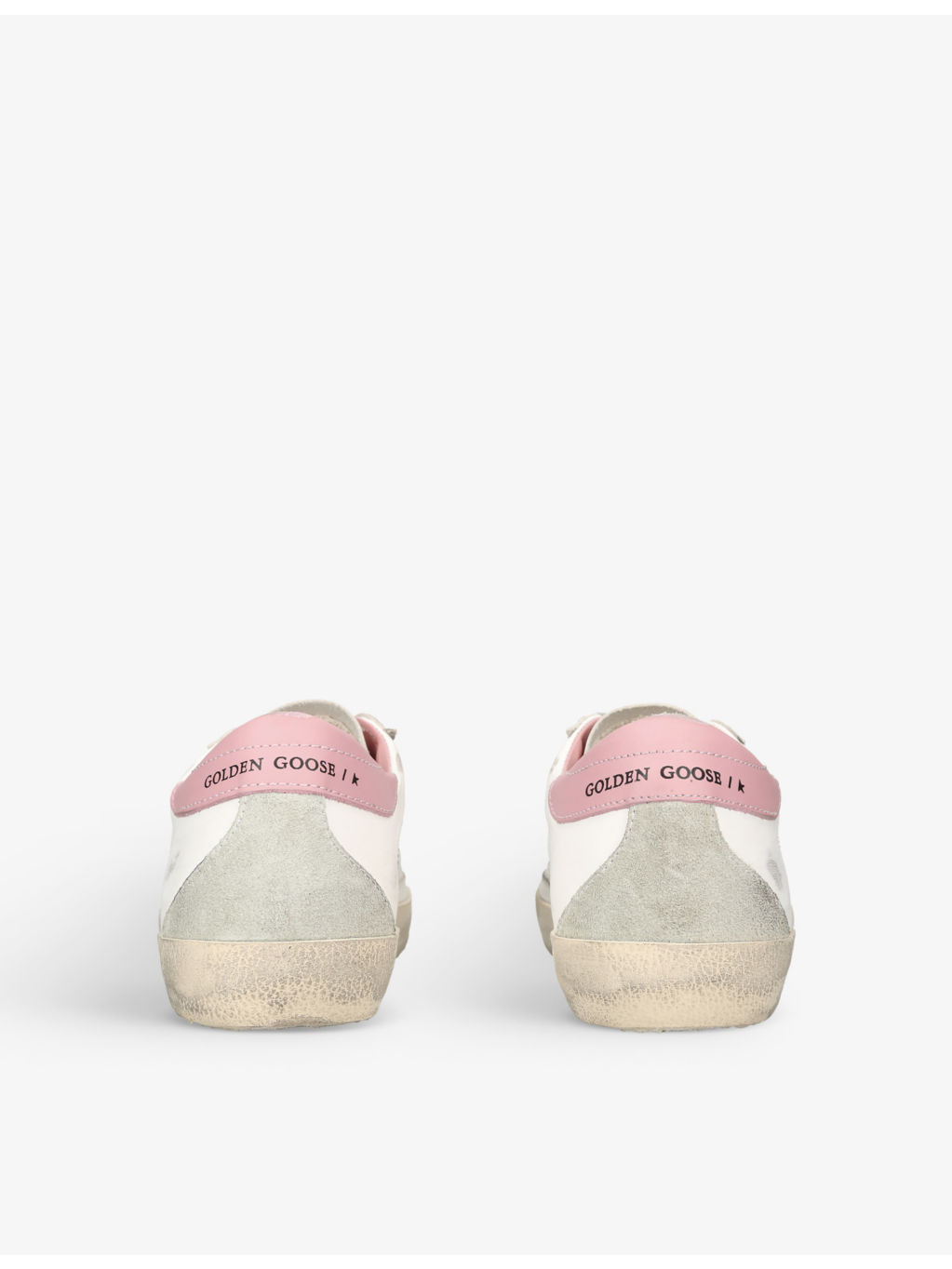 Superstar 10914 star-applique low-top leather trainers - 4