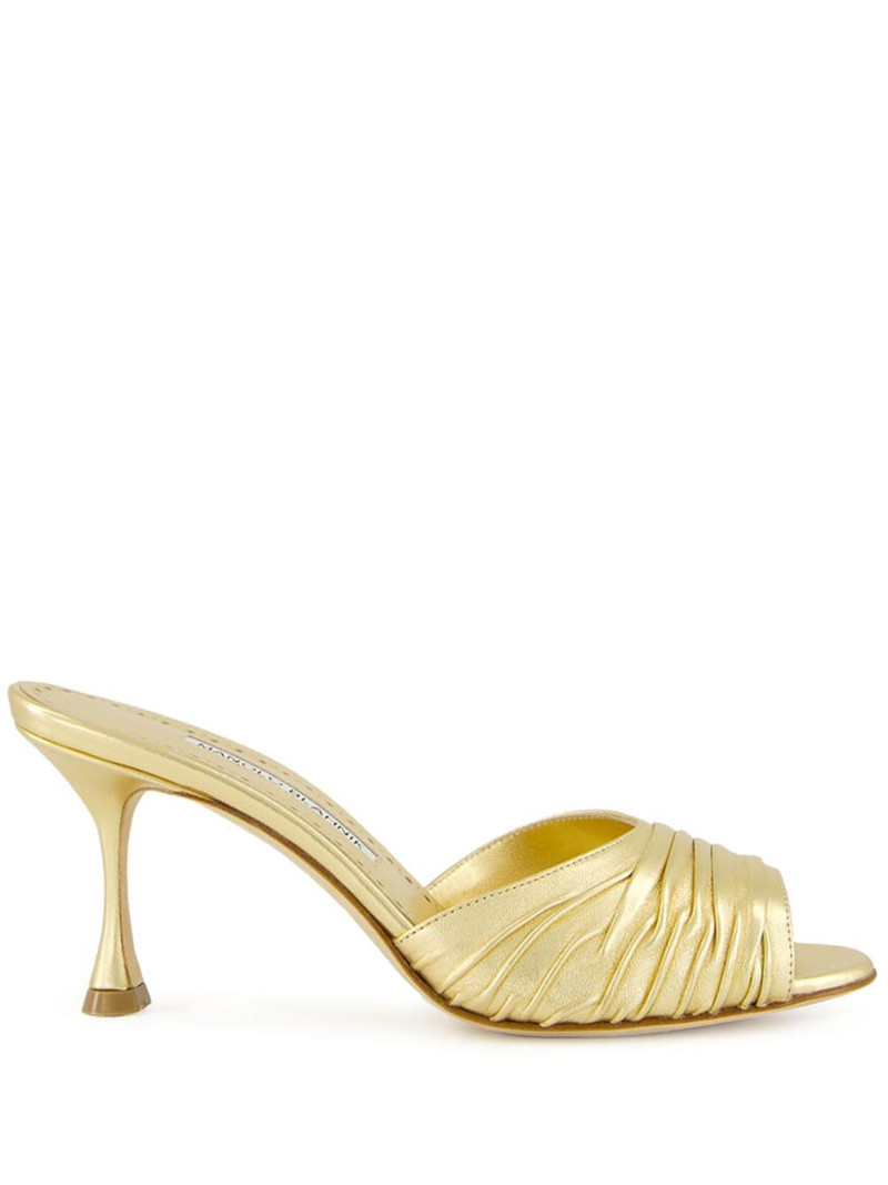 Manolo Blahnik 70mm Pirua sandals outlook