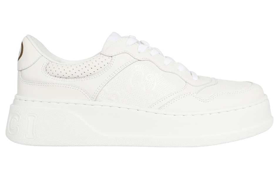 Gucci GG Embossed Sneaker 'White' 669582-1XL10-9014 - 2