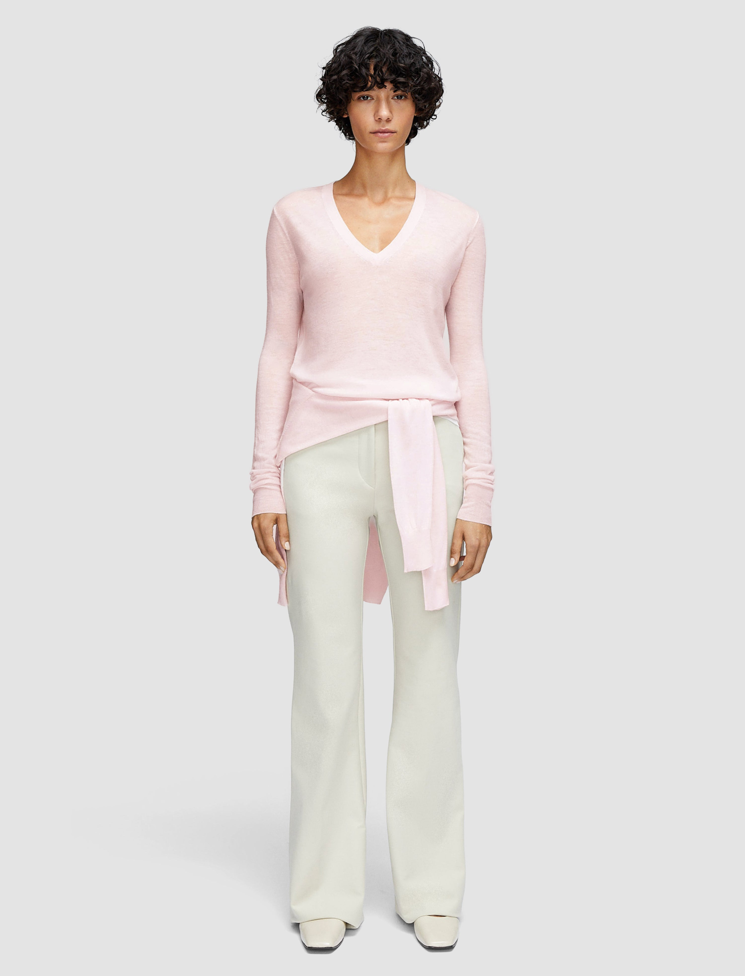 Cashair V Neck Jumper - 2