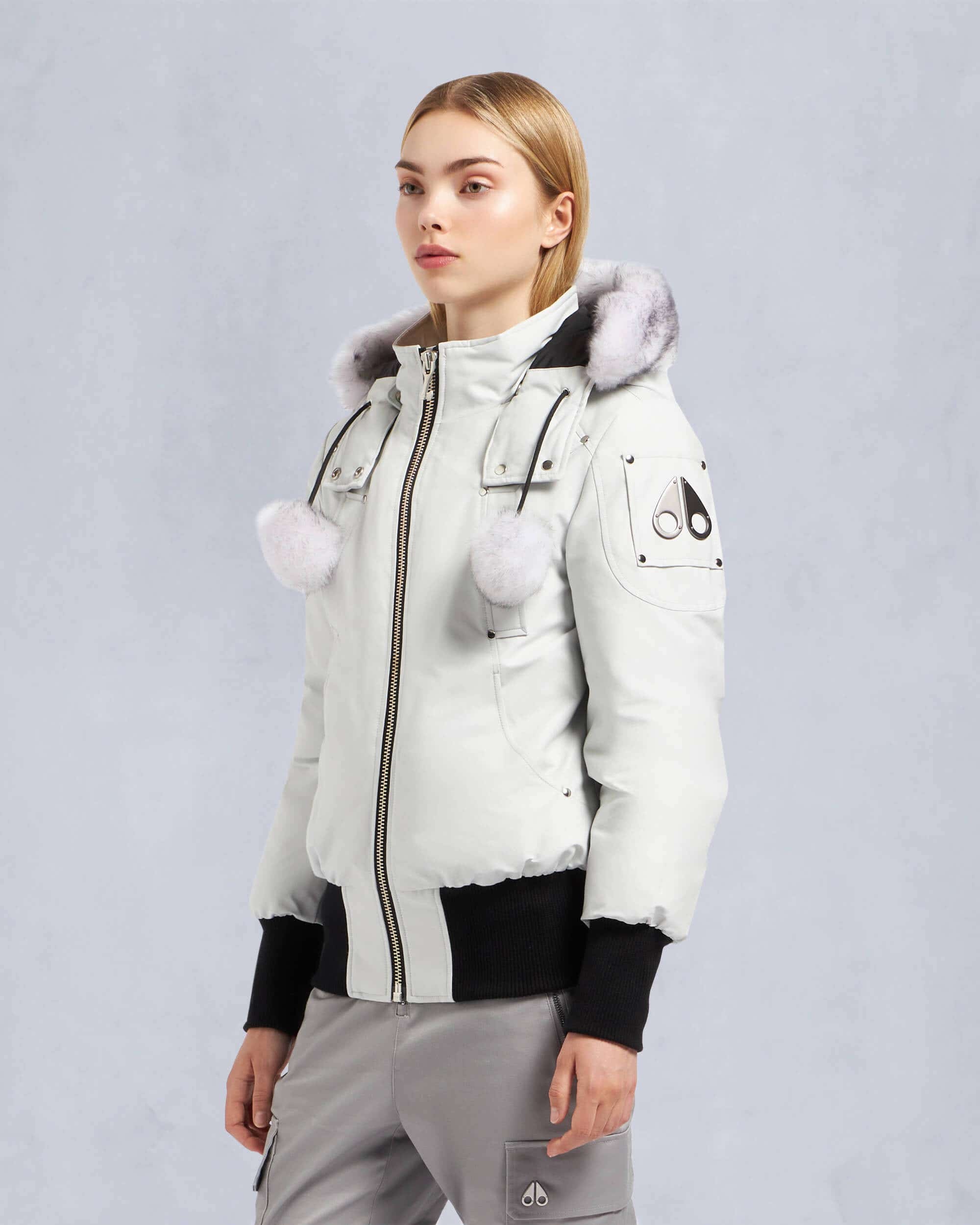 ORGINAL DEBBIE SHEARLING BOMBER JACKET - 3
