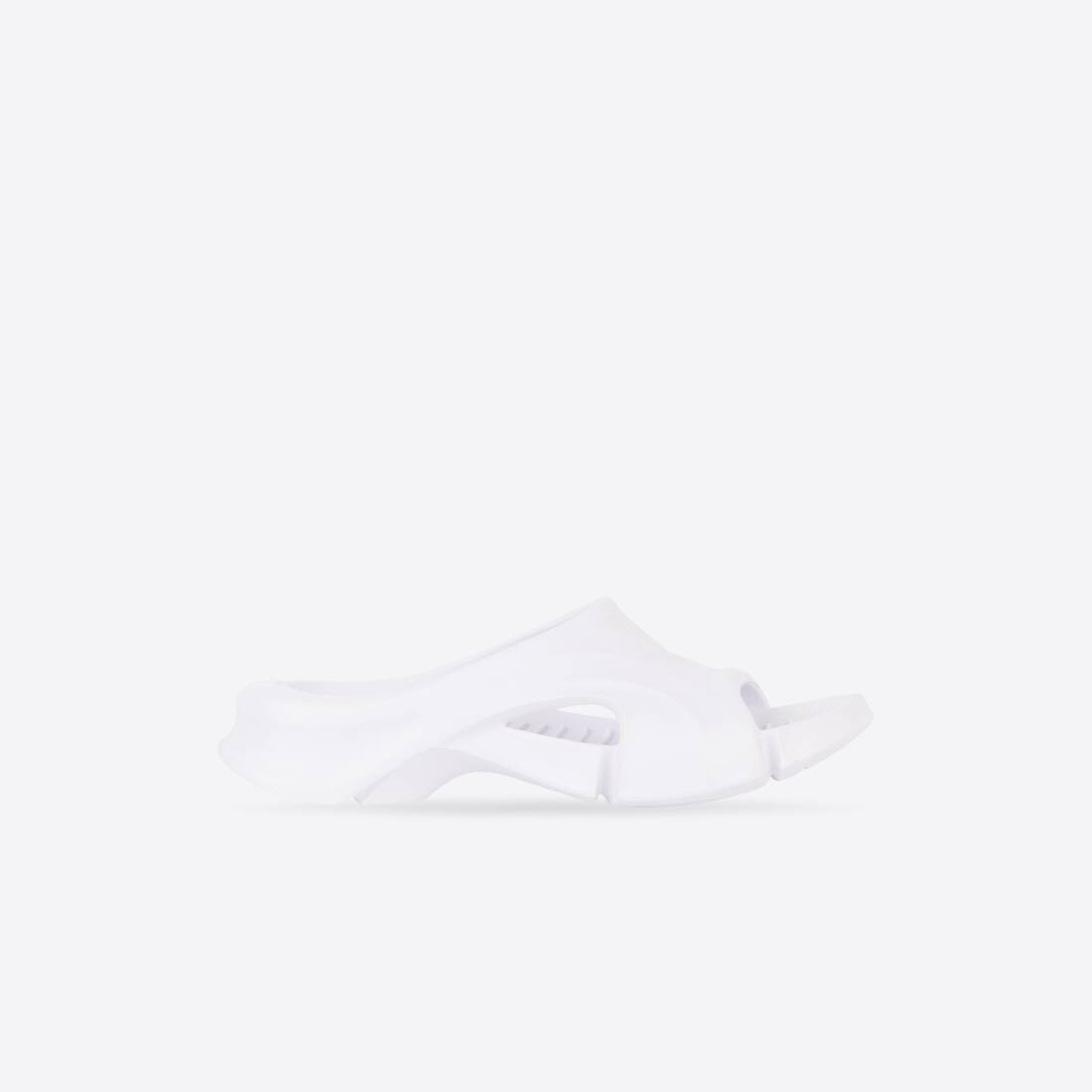 Men's Mold Slide Sandal in White - 1