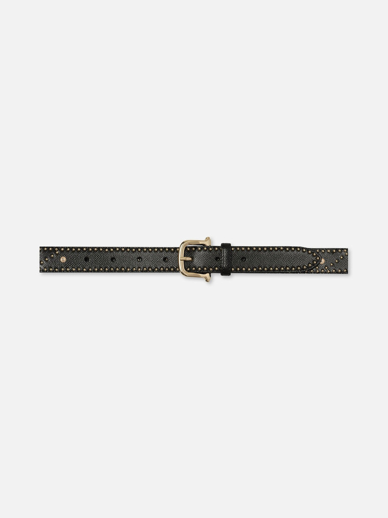 Embellished Belt in Black 1