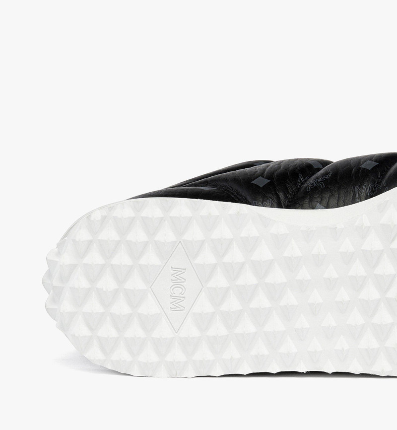 Diamante Sneakers in Quilted Monogram Leather 4