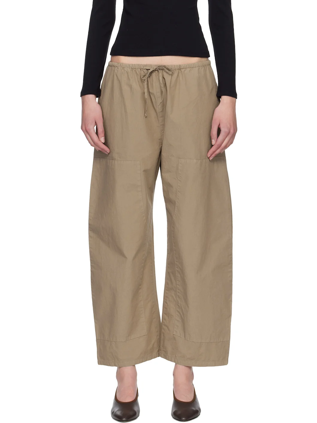 Beige Kyoto Carpenter Trousers - 1