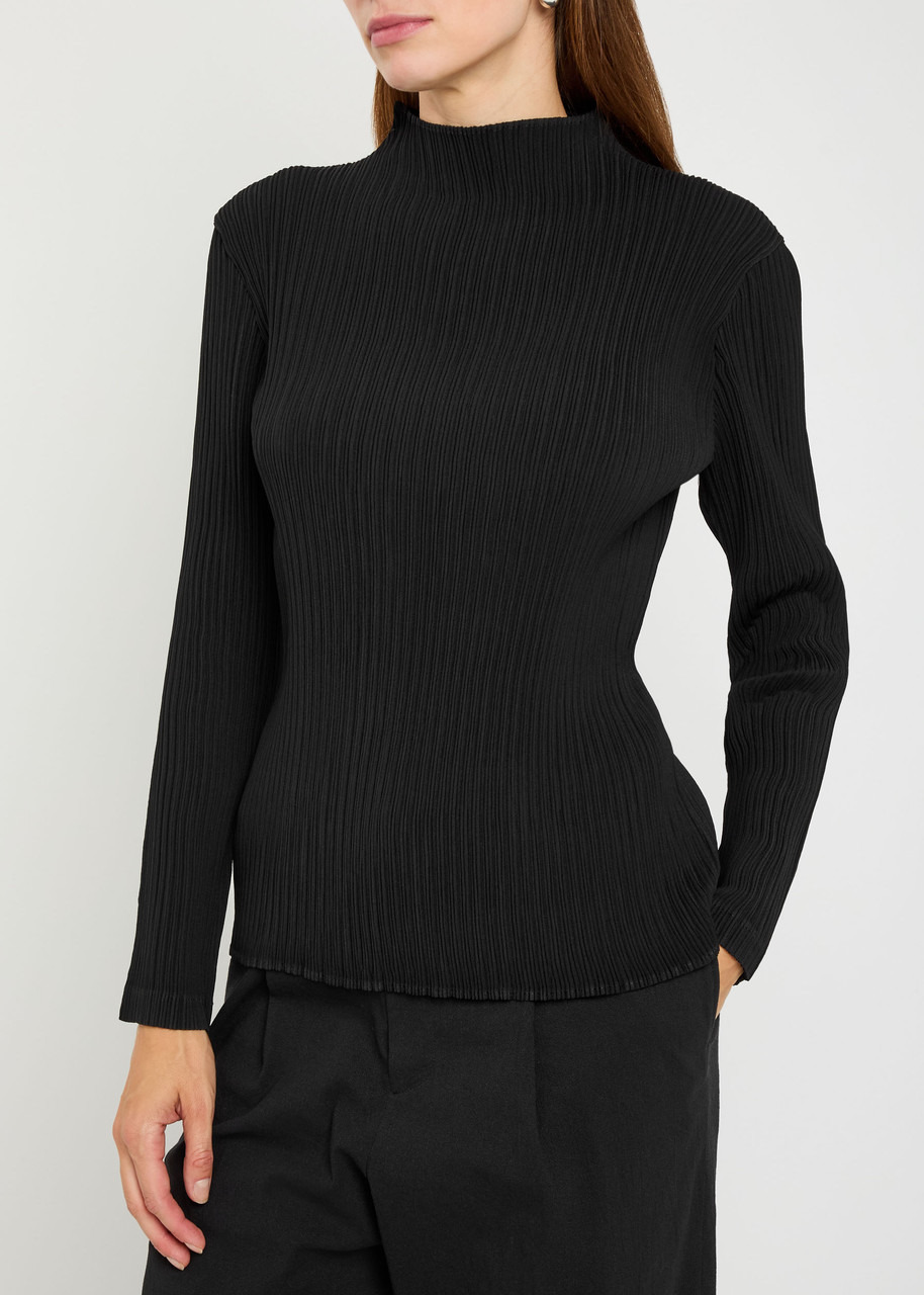 Issey Miyake Pleated Crepe top - 5