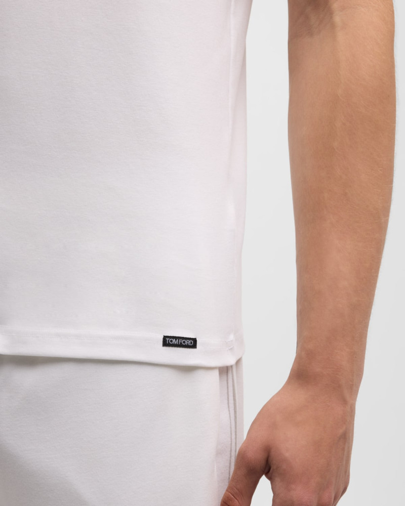 Men's Solid Stretch Jersey T-Shirt 5